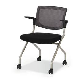 광일체어 S100-1 에스100(팔유,메쉬) 회의용 회의실 의자-(주)진영가구 인천사무용가구