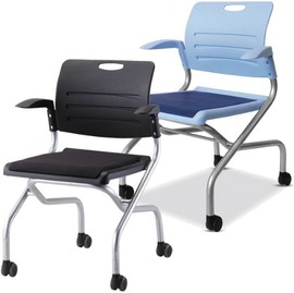 광일체어 CG 체인지 로라(팔유) 회의용 회의실 의자-(주)진영가구 인천사무용가구