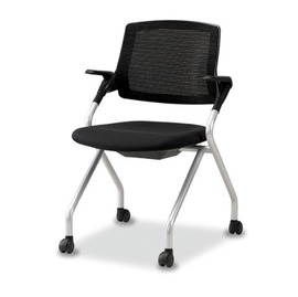 광일체어 GR 그레이스 로라 A형(팔유,메쉬) 회의용 회의실 의자-(주)진영가구 인천사무용가구