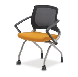 광일체어 PM-125 프리모 로라 B형(팔유) 회의용 회의실 의자-(주)진영가구 인천사무용가구