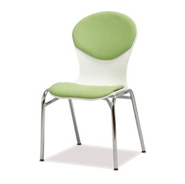광일체어 CL-810 클래식 고정(흰색사출,등좌패드) 회의용 회의실 의자-(주)진영가구 인천사무용가구