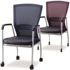 광일체어 JS 장수 틸팅(고정/로라) 메쉬 회의용 회의실 의자-(주)진영가구 인천사무용가구