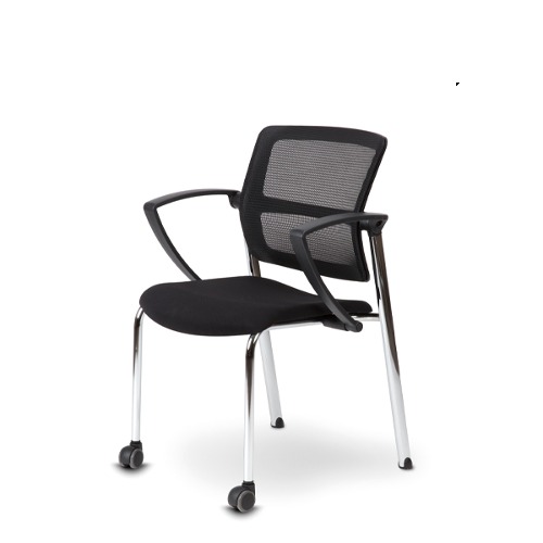 진영가구 D-10(소)회의용 블랙 회의실 다용도 보조 의자-(주)진영가구 인천사무용가구
