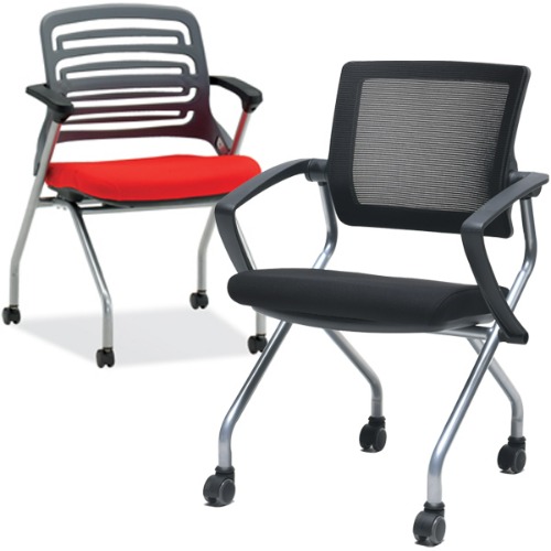 진영가구 멀티 회의용 회의실 사무용 폴딩 J-시티매틱 의자-(주)진영가구 인천사무용가구