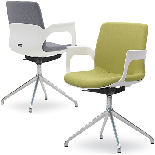 Double-T 더블티 회전 고정형 회의용 회의실 보조 의자 (MDO-1030)-(주)진영가구 인천사무용가구