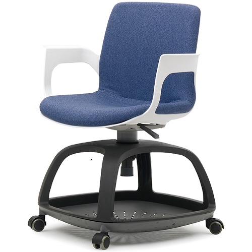Hitcher-Double-t tablet 히쳐-더블티 체어 플라스틱하부 회의용 회의실 보조 의자 (MDT-1010D)-(주)진영가구 인천사무용가구
