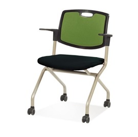 광일체어 S100-3 에스100 로라(팔유,등패드유) 회의용 회의실 의자-(주)진영가구 인천사무용가구