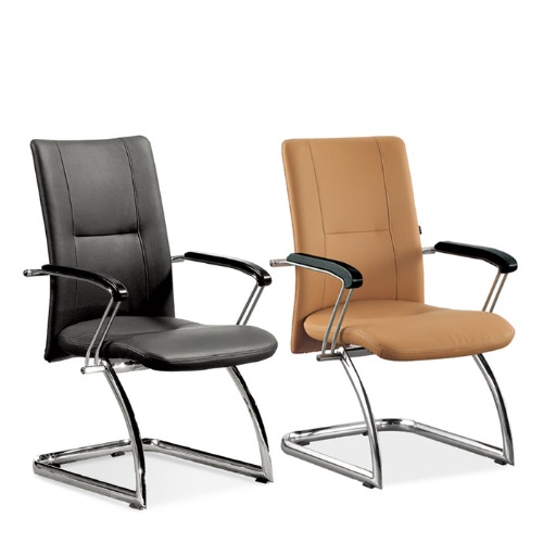 하이퍼스 HFC-704 네오 고정(블랙,연갈색) 회의용 회의실 의자-(주)진영가구 인천사무용가구