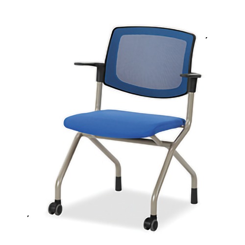 진영가구 S-100 팔유 (앞바퀴) 회의용 회의실 다용도 보조 의자-(주)진영가구 인천사무용가구