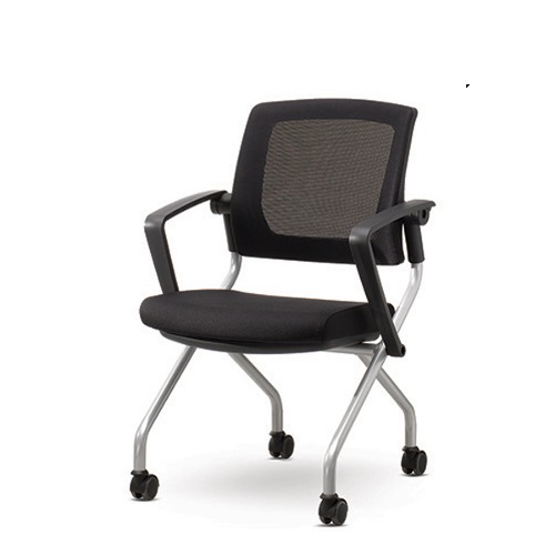 진영가구 매틱 B형 팔유 바퀴 회의용 회의실 다용도 보조 의자-(주)진영가구 인천사무용가구