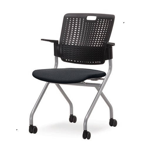 진영가구 코나200B-A 등사출 접이식 회의용 회의실 다용도 보조 의자-(주)진영가구 인천사무용가구