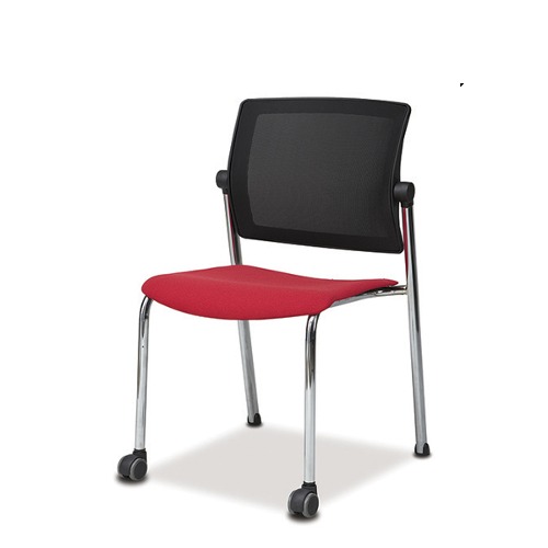 진영가구 매틱 오션스타킹 팔무 메쉬 회의용 회의실 다용도 보조 의자-(주)진영가구 인천사무용가구