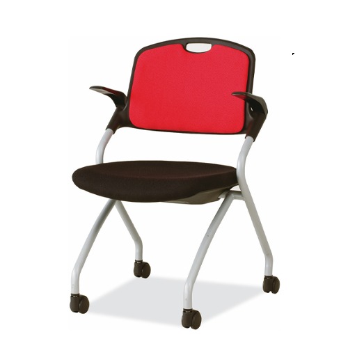 진영가구 데이지 팔유 (전체바퀴) 회의용 회의실 다용도 보조 의자-(주)진영가구 인천사무용가구