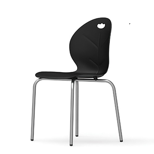 진영가구 튤립(블랙) 회의용 회의실 보조 의자-(주)진영가구 인천사무용가구