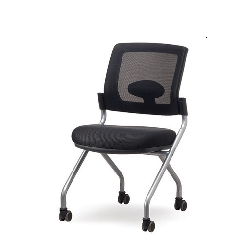 진영가구 매틱 C형 팔무 바퀴 회의용 회의실 다용도 보조 의자-(주)진영가구 인천사무용가구