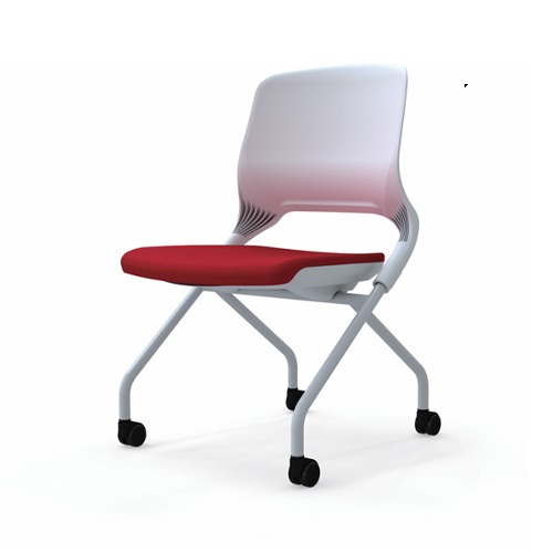 진영가구 루시 LC-200W-B 회의용 회의실 다용도 보조 의자-(주)진영가구 인천사무용가구