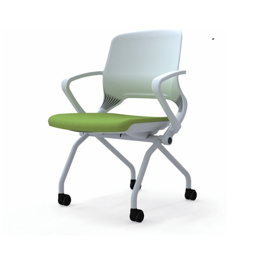 진영가구 루시 LC-100W-A(토션바) 회의용 회의실 다용도 보조 의자-(주)진영가구 인천사무용가구