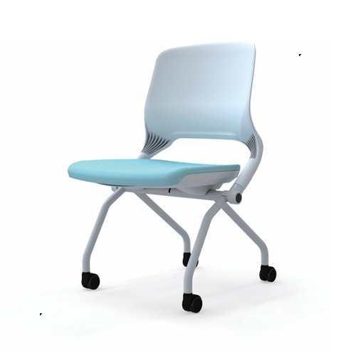 진영가구 루시 LC-100W-B(토션바) 회의용 회의실 다용도 보조 의자-(주)진영가구 인천사무용가구