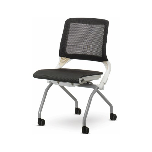 진영가구 루시 LF-400W-B 회의용 회의실 다용도 보조 의자-(주)진영가구 인천사무용가구