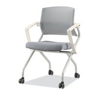 광일체어 PS-200 포세 로라(팔유, 흰색사출) 회의용 회의실 의자-(주)진영가구 인천사무용가구